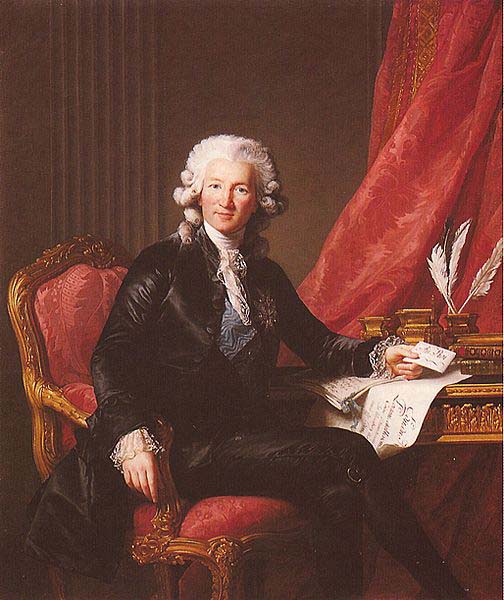 Elisabeth Louise Viegg-Le Brun Charles Alexandre de Calonne,